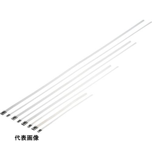 結束バンド 工具 ケーブル 配線 固定 ステンレス製 PANDUIT MLTタイプ 自動ロック式ステンレススチールバンド SUS304 幅7.9mm 長さ521mm 50本入り MLT6H-LP [MLT6H-LP] 販売単位：1 送料無料｜ルーペスタジオ