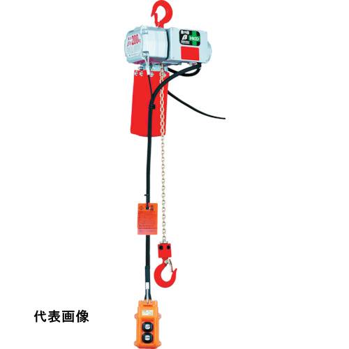 電気チェンブロック 単相100Vタイプ 象印 ベータ型小型電気チェンブロック 定格荷重125KG 揚程6M (βS-012 6m) [BS-K1260] 販売単位：1 送料無料｜ルーペスタジオ
