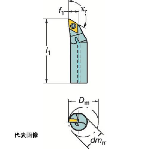 工具ターニングホルダー SANDVIK コロターン107 ポジチップ用ボーリングバイト(210) [A20S-SDXCL11-R] 販売単位：1 送料無料