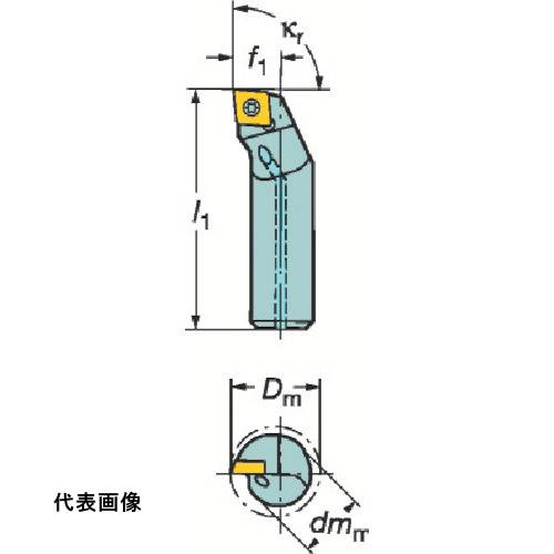 工具ターニングホルダー SANDVIK コロターン111 ポジチップ用ボーリングバイト(480) [A08K-SCLPR 06-R] 販売単位：1 送料無料｜ルーペスタジオ