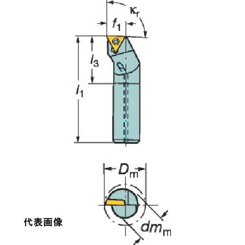 工具ターニングホルダー SANDVIK コロターン111 ポジチップ用ボーリングバイト(480) [A08K-STFPL 06] 販売単位：1 送料無料｜ルーペスタジオ