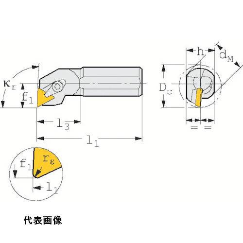 工具ターニングホルダー SANDVIK T-Max S ポジチップ用ボーリングバイト(210) [S16R-CTFPR 11] 販売単位：1 送料無料｜ルーペスタジオ