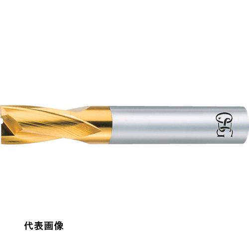工具 大工 削る フライス加工 diy OSG ハイススクエアエンドミル TiNコート2刃キー溝用 刃径16mm シャンク径16mm 81676 工事 建築 [EX-TIN-EKD-OL1-16] 販売単位：1 送料無料｜ルーペスタジオ