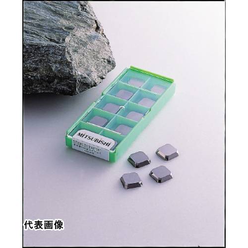 三菱 BRP形用 JSブレーカ付インサート PVDコーティング VP15TF 切削 工具 チップ フライス加工 削る フライス 加工 diy [RPMT1606M0E-JS VP15TF] 10個セット 送料無料｜ルーペスタジオ