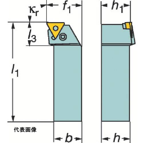 工具ターニングホルダー SANDVIK T-Max P ネガチップ用シャンクバイト(210) [PTFNR 2525M 22] 販売単位：1 送料無料