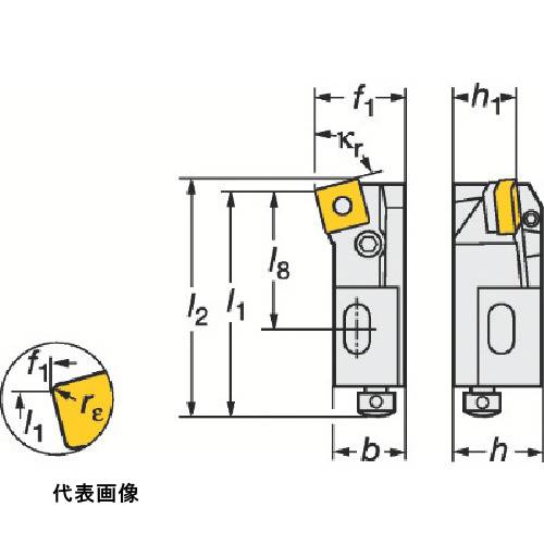 工具ターニングホルダー SANDVIK T-Max P ネガチップ用シャンクバイト(210) [PSKNR 2525M 12] 販売単位：1 送料無料