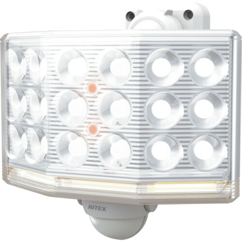 RITEX 18Wワイド フリーアーム式 LEDセンサーライト リモコン付 [LED-AC1018] LEDAC1018 販売単位：1 送料無料 7,608円