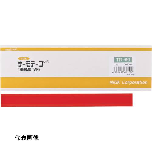 日油技研 サーモテープ 可逆性 70度 [TR-70] 販売単位：1 送料無料