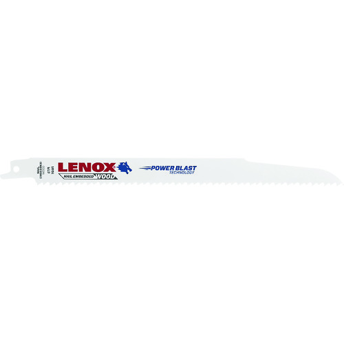 LENOX バイメタルセーバーソーブレード B956R 225mm×6山 (25枚入り) [20558B956R] 20558B956R 販売単位：1 送料無料