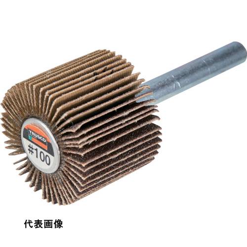 TRUSCO トラスコ中山 フラップホイール 外径80X幅30X軸径6 (5個入) #150 150# [UF8030 150] 販売単位：1 送料無料