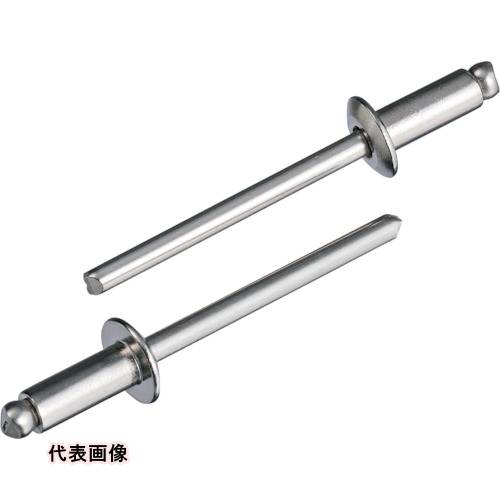 エビ ブラインドリベット(丸頭) ステンレス/ステンレス製 5-5(1000本入) [LST55] LST55 販売単位：1 送料無料