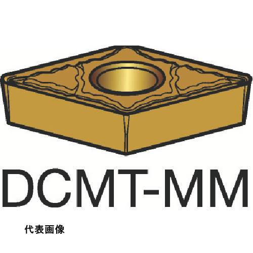 ターニングチップ SANDVIK コロターン107 旋削用ポジチップ(120) 1115 [DCMT 11 T3 04-MM 1115] 10個セット 送料無料｜ルーペスタジオ