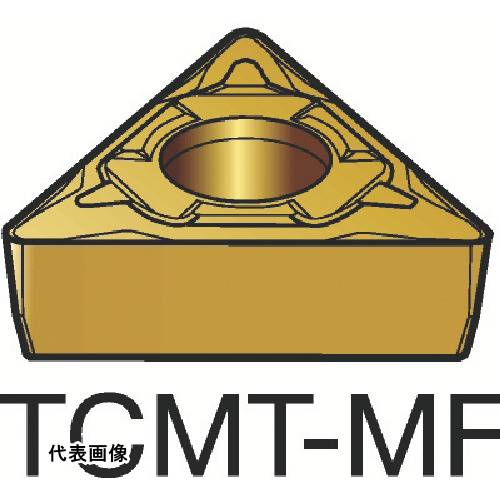 ターニングチップ SANDVIK コロターン107 旋削用ポジチップ(120) 1125 [TCMT 11 03 04-MF 1125] 10個セット 送料無料｜ルーペスタジオ