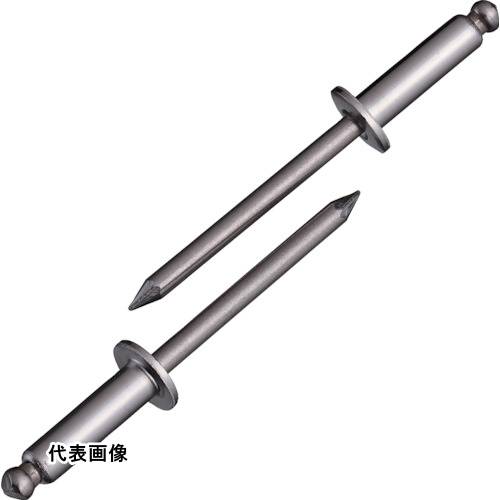 エビ ブラインドリベット(ステンレス/ステンレス製) 8-8(100本入) エコBOX [NST8-8EB] 販売単位：1 送料無料｜ルーペスタジオ