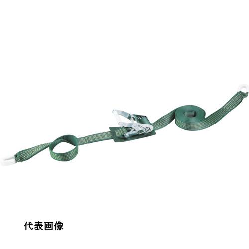 TRUSCO トラスコ中山 強力型ベルト荷締機 SUS金具 38mm幅 600kg アイタイプ [GX38S-600R] 販売単位：1 送料無料