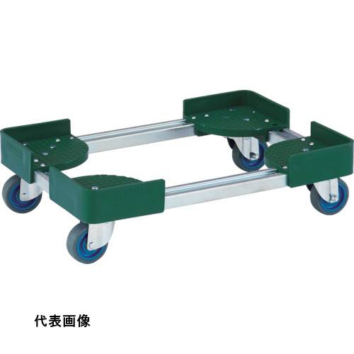 伸縮式 TRUSCO トラスコ中山 伸縮式コンテナ台車 内寸300-400X400-500 スチール製 [FCD-3040-ALG] 販売単位：1 送料無料 8,228円