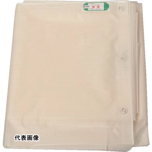 防炎シート 萩原 ターピー 透光防炎シート 半透明 1.8m×5.4m [TOBS1854] 販売単位：1 送料無料