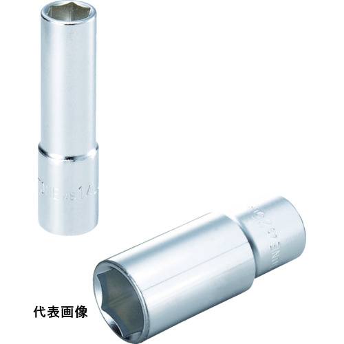 TONE ディープソケットセット(6角・ホルダー付) 12pcs 差込角9.5mm [HSL312] 販売単位：1 送料無料