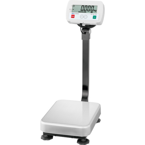 A&D 防塵・防水デジタル台はかり SEシリーズ(一体型・ポール付) ひょう量30kg 最小表示5g 計量皿寸法W300×D380mm [SE30KAM] 販売単位：1 送料無料