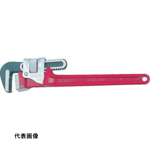 スチール製 スーパー デラックスパイプレンチ トライモタイプ(鍛造品) 本体全長750 [DT900] 販売単位：1 送料無料