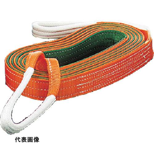 シライ ベルトスリング ナイロンスリング N3E(JIS3トウキュウ) 両端アイ形 75mm幅×長さ7.0m ( N3E-75X7.0 ) シライ ベルトスリング ナイロンスリング N3E(JIS3トウキュウ) 両端
