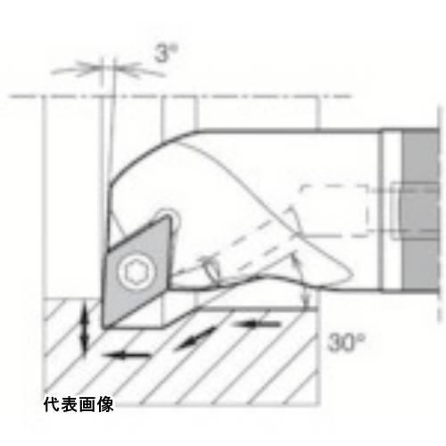 工具ターニングホルダー 京セラ 倣い加工用超硬防振バー E-SDUC-A [E10N-SDUCR07-14A-2/3] E10NSDUCR0714A23 販売単位：1 送料無料｜ルーペスタジオ