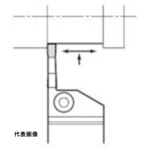 工具ターニングホルダー 京セラ 溝入れ・突っ切り用ホルダ ストレートタイプ KGD-C [KGDL2525-C] 販売単位：1 送料無料｜ルーペスタジオ
