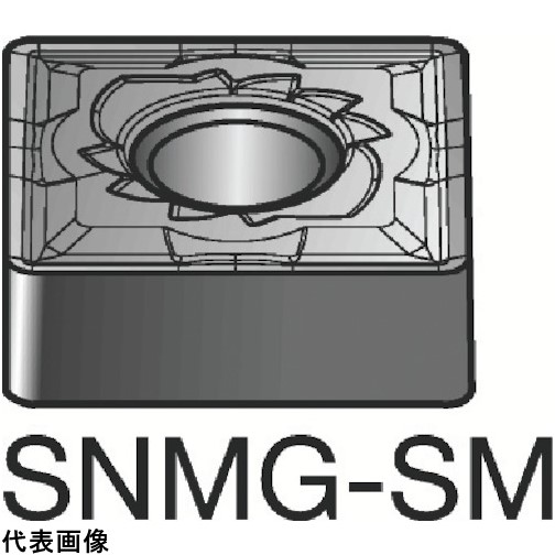 ターニングチップ SANDVIK T-Max P 旋削用ネガチップ(110) [SNMG 15 06 12-SM] 10個セット 送料無料