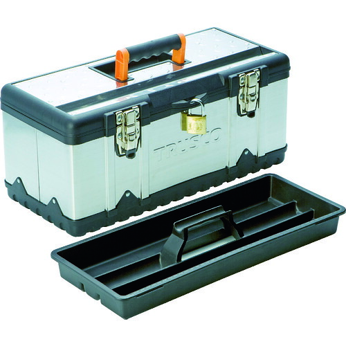 TRUSCO トラスコ中山 ステンレス工具箱 Mサイズ [TSUS-3025M] 販売単位：1 送料無料