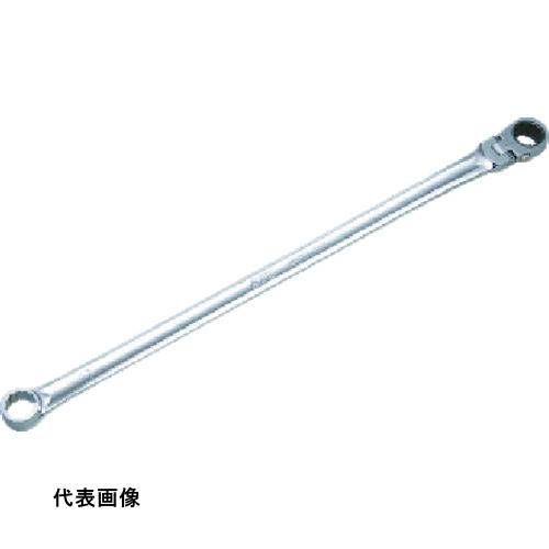 KTC 超ロングラチェットめがねレンチ(首振りタイプ) 14mm [MR15L-14F] 販売単位：1 送料無料