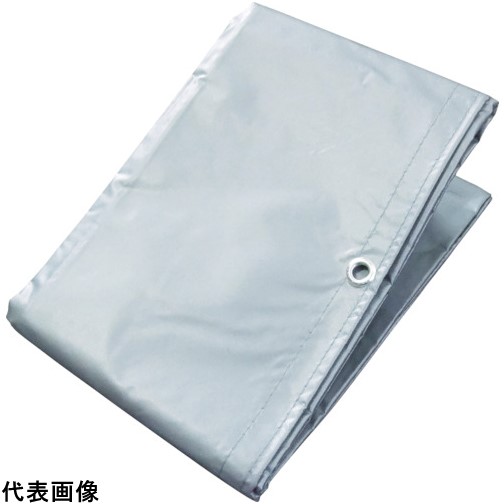 萩原 ターピー ターポリントラックシート 3号 軽トラック シルバー/オレンジ 2.5m×2.6m [TPS-03] 販売単位：1 送料無料