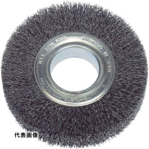 LESSMANN ホイルブラシ 100mm 0.3 鋼線 [323163] 販売単位：1 送料無料