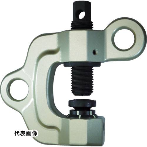 スーパー スクリューカムクランプ(ダブル・アイ型)ツイストカム式 基本使用荷重0.5t 17×21両口ラチェットレンチショートタイプ付 [SWC0.5S] 販売単位：1 送料無料