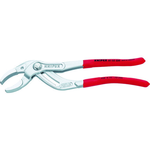 KNIPEX パイププライヤー クロムメッキ [8103-250] 販売単位：1 送料無料