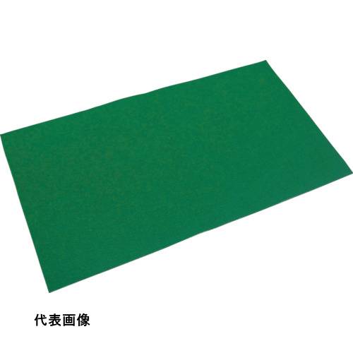 TRUSCO トラスコ中山 オイルキャッチャーマット 緑 500X900 10枚入 [TOC-5090-10] 販売単位：1 送料無料
