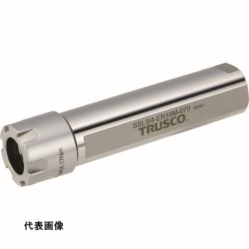 TRUSCO トラスコ中山 NC旋盤用ストレートシャンクコレットホルダ フラット付きERMコレットホルダSSL型(メトリック) シャンク径16 全長99 ER16用 [SSL16-ER16M-070] SSL16ER16M070 販売単位：1 送料無料