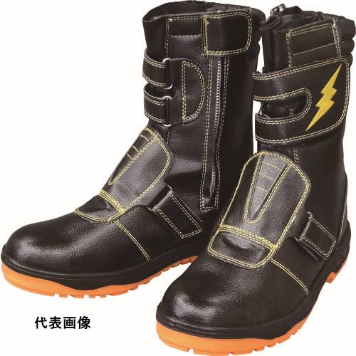 福山ゴム キャプテンプロセフティー 3 ブラック 28.0 [CPS3BK-28.0] 販売単位：1 送料無料
