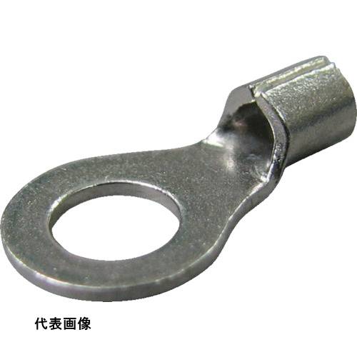 ニチフ 耐熱端子 (R形)(100P)外寸12mmスタッド径6.4mm [N 2-6] 販売単位：1 送料無料