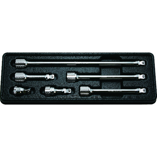 セット Ko-ken 9.5mm差込 オフセットエクステンションバーセット 6ヶ組 [PK3763/6] PK37636 販売単位：1 送料無料