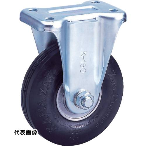 カナツー ゼロプレッシャータイヤ 固定金具付 荷重112.7 [ZP-W 8X2.00HS-BK] 販売単位：1 送料無料