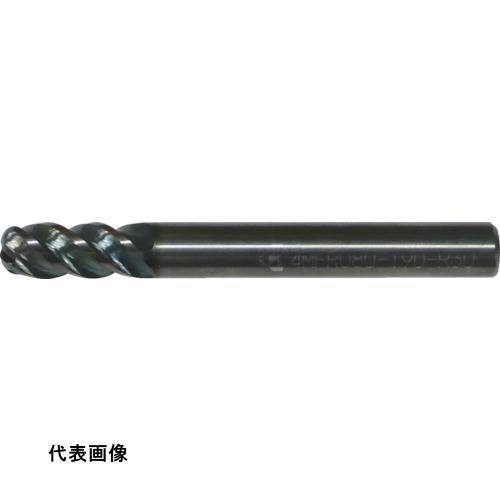 京セラ ラジアスエンドミル 4MFR 刃径10mm 刃長22mm 全長80mm シャンク径10mm [4MFR100-220-R03] 販売単位：1 送料無料