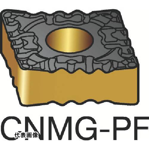 ターニングチップ SANDVIK T-Max P 旋削用ネガチップ(110) 1525 [CNMG 09 03 04-PF 1525] 10個セット 送料無料 8,715円