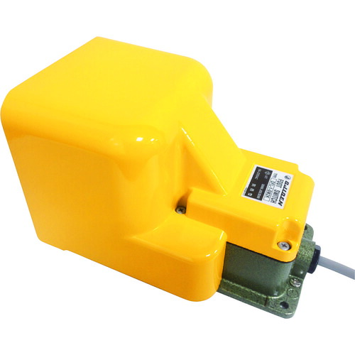オジデン フットスイッチ産業用防雨形・シールドカバー付 定格6A-250VAC [OFL-1-SM2K] 販売単位：1 送料無料｜ルーペスタジオ