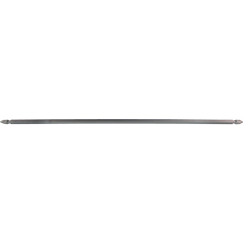 近江 両頭ドライバービット 六角6.35mm 溝9差込 刃先+2 全長300mm [V17W -2-300] 10本セット 送料無料