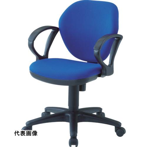 TRUSCO トラスコ中山 オフィスチェア 肘付 グレー [T-10A-GY] 販売単位：1 送料無料