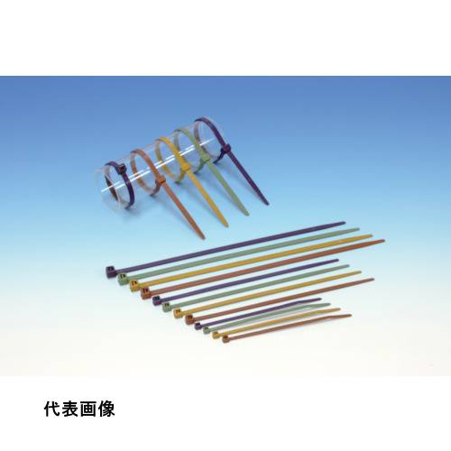 結束バンド 工具 ケーブル 配線 固定 金属センサー感知タイプ TYTON インシュロックタイ メタルコンテントタイ (100本入) 青 幅4.8mm [MCTS300-BLU] 販売単位：1 送料無料