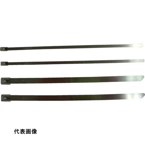 結束バンド 工具 ケーブル 配線 固定 ステンレス製 PANDUIT MLTタイプ 自動ロック式ステンレススチールバンド SUS304 幅6.4mm 長さ521mm 50本入り MLT6LH-LP [MLT6LH-LP] 販売単位：1 送料無料｜ルーペスタジオ