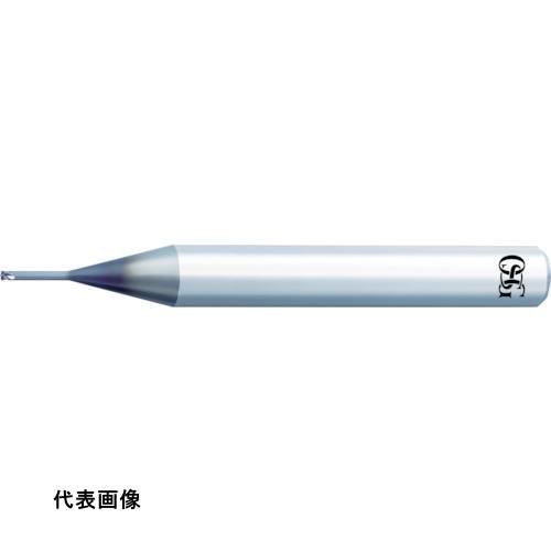 OSG 超硬エンドミル 4枚刃 小径ロングネックブルノ&mdash;ズ コーナー半径0.1mm 刃径1mm 刃長0.4mm 3191010 [PHX-LN-CRE-1XR0.1X 12] 販売単位：1 送料無料｜ルーペスタジオ