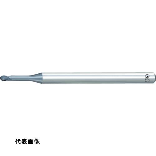 OSG 超硬ボールエンドミル WXLコート2刃(深リブボール形) ボール半径0.2mm 刃長0.3mm 首下長3mm 3110430 [WXL-LN-EBD-R0.2X3X4] 販売単位：1 送料無料