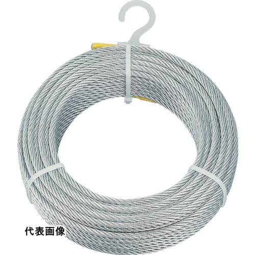 TRUSCO トラスコ中山 メッキ付ワイヤロープ Φ9mmX50m [CWM-9S50] 販売単位：1 送料無料